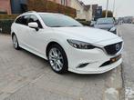 Mazda 6 skyactive diesel 2.2 euronorm 6b, 730 kg, Wit, Leder, Bedrijf
