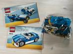 Lego - 6913 - Blue Roadster - Compleet, Comme neuf, Lego, Enlèvement ou Envoi