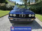 BMW 320i cabriolet | 1991 | Route 66 Auctions, Auto's, Zwart, Bedrijf, Handgeschakeld, Overige carrosserie