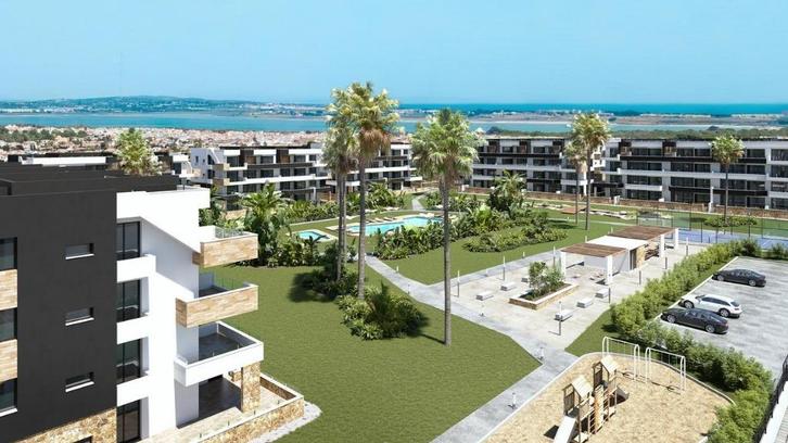 Nieuwbouw residentie te koop in La Siesta, Torrevieja, Immo, Buitenland, Spanje, Appartement, Dorp