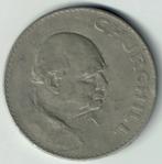 Herdenkingsmunt Groot-Brittannië 1965 Churchill, Postzegels en Munten, Verzenden, Overige landen, Losse munt