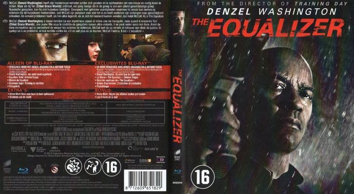 the equalizer (blu-ray) nieuw  , Cd's en Dvd's, Blu-ray, Zo goed als nieuw, Actie, Ophalen of Verzenden