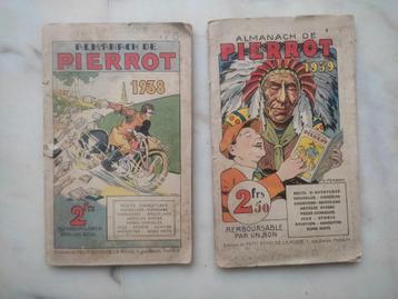 Almanach de Pierrot 1938 et 1939 beschikbaar voor biedingen