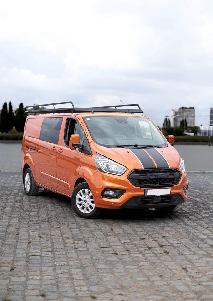 Ford Transit Custom, Auto's, Bestelwagens en Lichte vracht, Particulier, ABS, Achteruitrijcamera, Adaptieve lichten, Adaptive Cruise Control