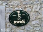 Metalen bord voor ongeglazuurd KWAK bier, Ophalen of Verzenden, Gebruikt