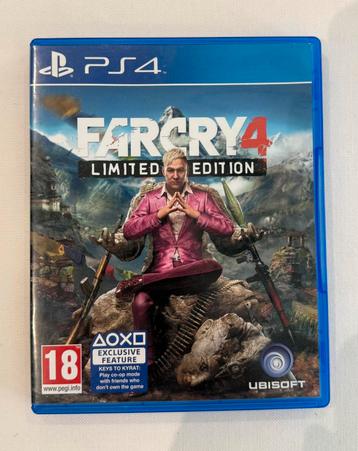 Far Cry 4: Limited Edition, PS4 beschikbaar voor biedingen