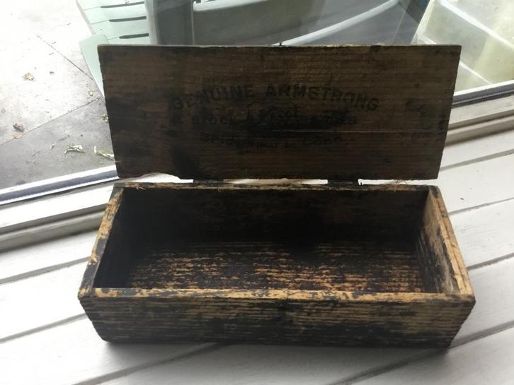 Oud houten kratje voor de liefhebber  !, Antiek en Kunst, Curiosa en Brocante, Ophalen of Verzenden