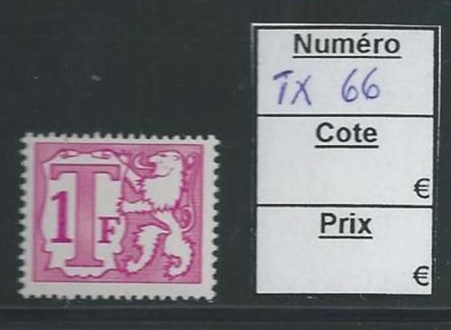 Belgique Neuf ** TAXE TX66 à 82P, Postzegels en Munten, Postzegels | Europa | België, Postfris, Postfris, Ophalen of Verzenden