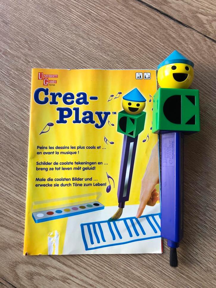Crea play verfborstel, Enfants & Bébés, Jouets | Éducatifs & Créatifs, Enlèvement ou Envoi