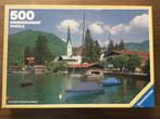 Puzzel Ravensburger 500 stukjes Tegernsee, Ophalen of Verzenden, 500 t/m 1500 stukjes, Gebruikt, Legpuzzel