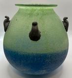 Italiaanse Scavo Art Glas Vaas Murano, Antiek en Kunst, Ophalen of Verzenden