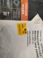 Couette de lit 240/220 neuve emballée, Neuf, Enlèvement, Couverture ou Couette, Blanc