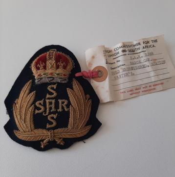 Badge van de South Africa Railways vóór de onafhankelij beschikbaar voor biedingen