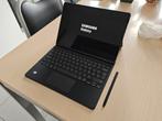 Samsung Galaxy Tab S9+ met book cover keyboard. Topstaat, Ophalen of Verzenden, Zo goed als nieuw