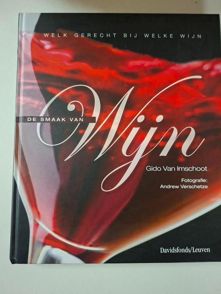 boek "de smaak van wijn", Boeken, Kookboeken, Zo goed als nieuw, Ophalen