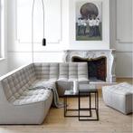 Compleet Ethnicraft Loungeset, Huis en Inrichting, Ophalen, 300 cm of meer, 75 tot 100 cm, Stof
