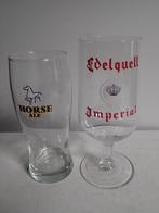 2 bierglazen Imperial Anderlecht, Verzamelen, Biermerken, Ophalen of Verzenden, Gebruikt, Glas of Glazen, Overige merken