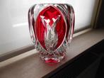 Vase rouge Val Saint-Lambert, Antiquités & Art, Antiquités | Verre & Cristal, Enlèvement