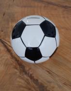Stenen spaarpot voetbal Ø 14cm, Ophalen, Zo goed als nieuw, Steen, Aardewerk of Keramiek, Object of Gebouw