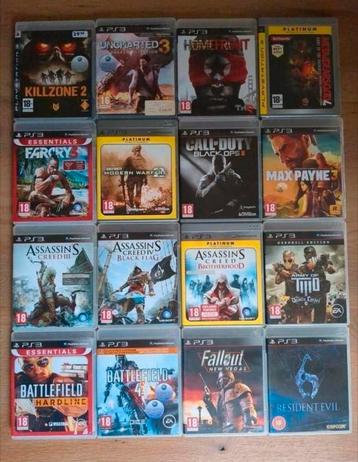 PS3 spellen als set of los te koop beschikbaar voor biedingen