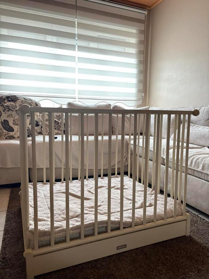 Bopita park + matras & hoes + parklegger, Kinderen en Baby's, Babyparken, Gebruikt, Vierkant, In hoogte verstelbaar, Ophalen