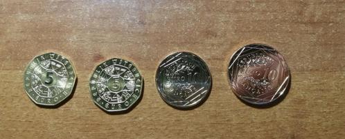 Pieces de monnaie en argent plaqué or Autriche France 5 10 e, Timbres & Monnaies, Monnaies | Europe | Monnaies euro, Monnaie en vrac