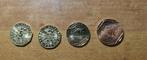 Vergulde zilveren munten Oostenrijk Frankrijk 5 10 e, Frankrijk, Goud, Losse munt, Verzenden