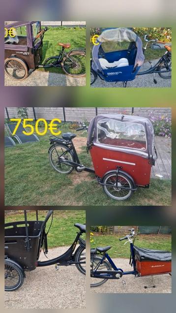 Elektrische bakfietsen  beschikbaar voor biedingen