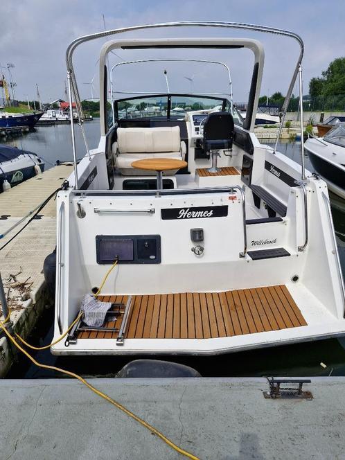 Motorjacht Century te koop, Watersport en Boten, Motorboten en Motorjachten, Gebruikt, Polyester, 9 tot 12 meter, Benzine, Binnenboordmotor