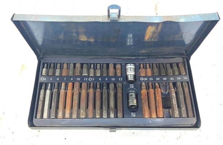 Inbus, torx – veeltand bit set, Auto diversen, Autogereedschap, Gebruikt, Ophalen of Verzenden