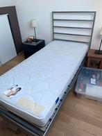 Eenpersoonsbed 90x200: frame + matras + lattenbodem, Ophalen