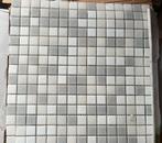 Glas mozaiek sheets grijs/wit  ongeveer 3M2, Ophalen, Wandtegels, Nieuw, 20 tot 40 cm