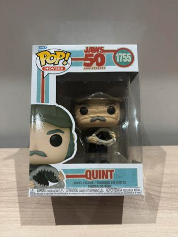 Quint #1755 Funko Pop! Movies: Jaws 50th Anniversary beschikbaar voor biedingen