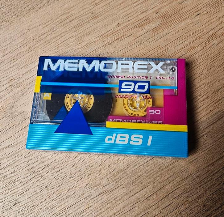 Cassette audio MEMOREX 90 dbs 1, CD & DVD, Cassettes audio, Vierge, Enlèvement ou Envoi