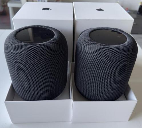 Apple Homepod 2x (Gen II), Audio, Tv en Foto, Luidsprekerboxen, Zo goed als nieuw, Front, Rear of Stereo speakers, Overige merken