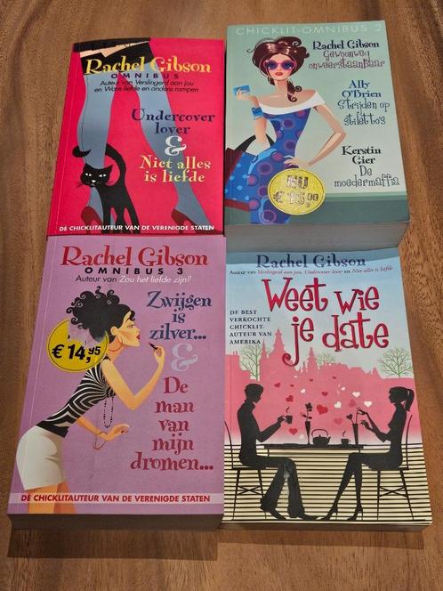 Rachel Gibson - 3 x omnibus + 1 boek, Boeken, Chicklit, Zo goed als nieuw, Ophalen of Verzenden