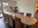 Tafel, Huis en Inrichting, Tafels | Eettafels, Ophalen, 100 tot 150 cm, Eikenhout, 200 cm of meer