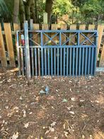 Metalen poort, Tuin en Terras, Ophalen, Gebruikt, IJzer