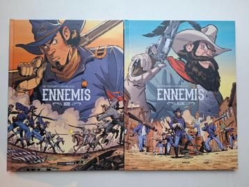 ENNEMIS TOMES 1 ET 2 SERIE COMPLETE TBE TOUS EO beschikbaar voor biedingen