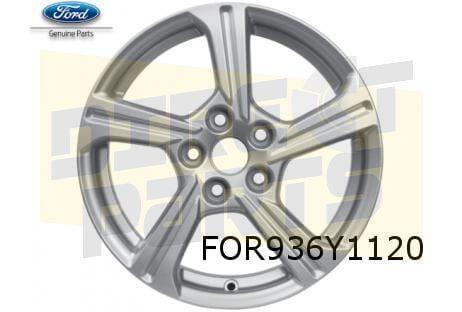 Ford Puma velg alu. 6,5J x 16" 5-spaaks design (Sparkle Silv, Auto-onderdelen, Banden en Velgen, Band(en), Personenwagen, Nieuw