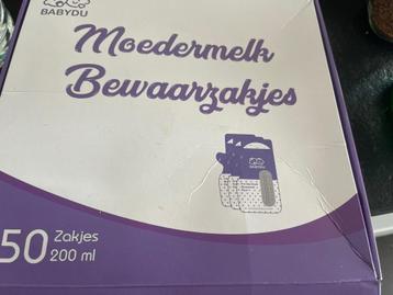 Moedermelk bewaarzakjes 