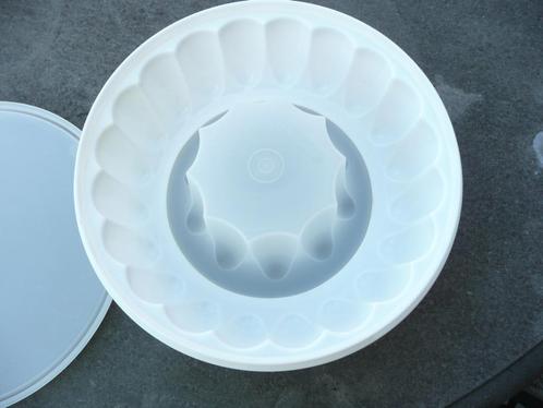 NIEUWE Tupperware tulbandvorm 1,5 l (vliegende schotel), Huis en Inrichting, Keuken | Tupperware, Nieuw, Overige typen, Wit, Ophalen of Verzenden