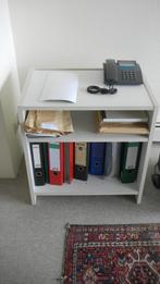 2 witte bureelrekjes/kastjes, Huis en Inrichting, Ophalen, Gebruikt