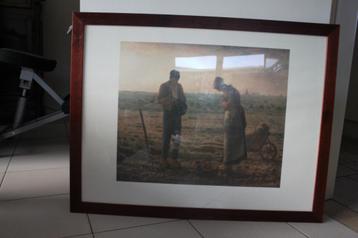 Poster The Angelus van Jean-Francois Millet beschikbaar voor biedingen