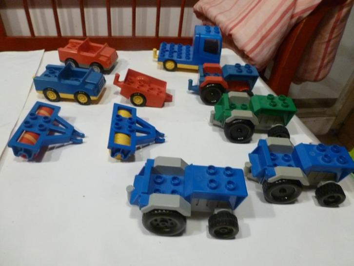 Duplo onderdelen van auto's, vrachtwagens, tractors etc, Kinderen en Baby's, Speelgoed | Duplo en Lego, Duplo, Losse stenen, Ophalen of Verzenden