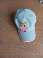 Petje jeans blauw met roze bies van Hamtaro, 134 t/m 140, Meisje, Ophalen of Verzenden, Pet
