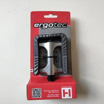 Fietspedalen Ergotec 191 Anti-Slip - Zilver/Zwart beschikbaar voor biedingen