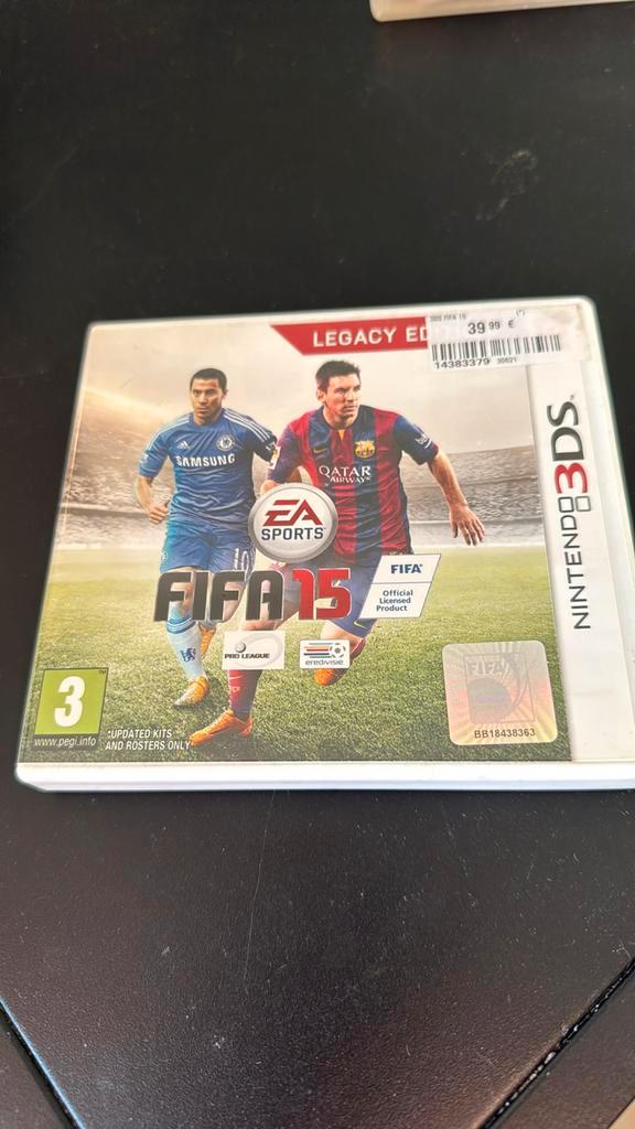FIFA 15 Legacy Edition, Nintendo 3DS, Games en Spelcomputers, Games | Nintendo 2DS en 3DS, Zo goed als nieuw, Sport, Vanaf 3 jaar