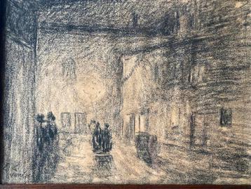 Emile Claus   originele potloodtekening beschikbaar voor biedingen