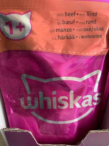 Dierenvoeding kat natvoer Whiskas beschikbaar voor biedingen